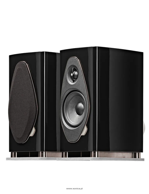 Sonus Faber Sonetto I G2 — Premium kolumny podstawkowe do domu Black Piano