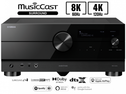 Yamaha RX-A4A+ słuchawki TW-E3C