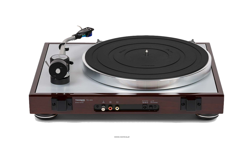 Thorens TD 403 DD Walnut Połysk