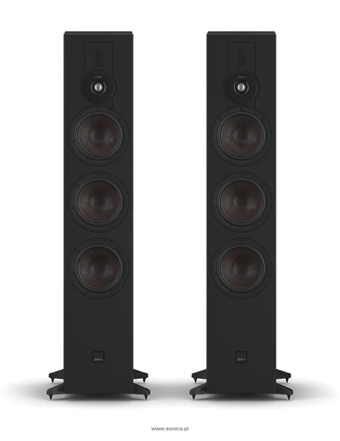 DALI Sonik 9 — Kolumny podłogowe hi-fi z technologią SMC i 34Hz basem Czarny