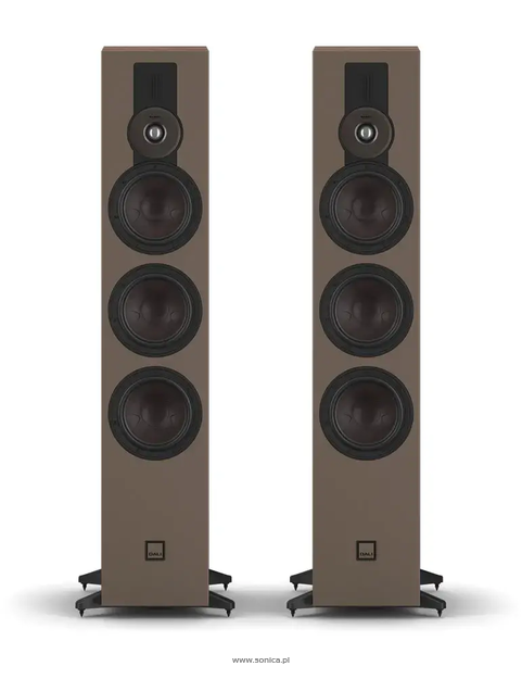 DALI Sonik 9 — Kolumny podłogowe hi-fi z technologią SMC i 34Hz basem Orzech
