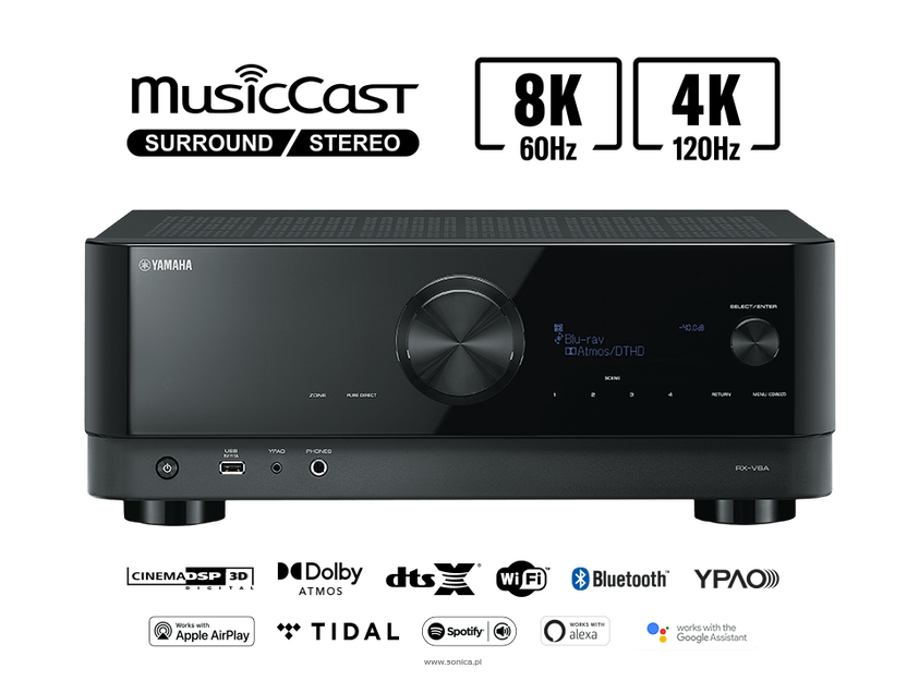 Yamaha MusicCast RX-V6A