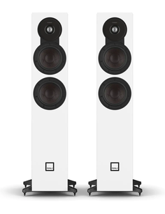DALI Sonik 5 — Kolumny podłogowe hi-fi z bass-refleksem i miękką kopułką Biały
