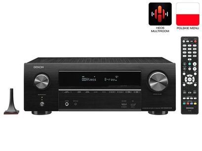 DENON AVR-X1600H DAB Czarny